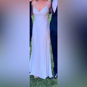 Hayley Paige bridesmaids dress style 5910 in oasis